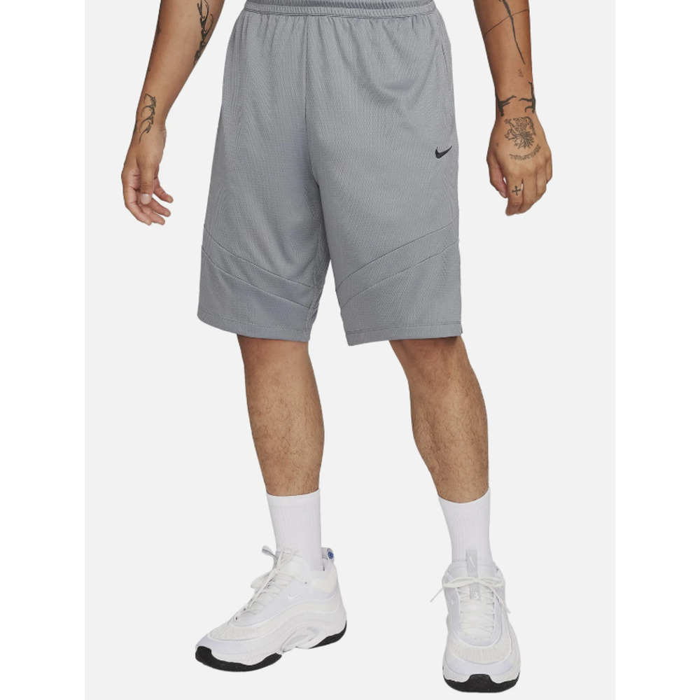 Men's Nike Icon Dri-FIT 11" Shorts XLarge Cool Grey/Cool Grey/Black - Picture 1 of 3